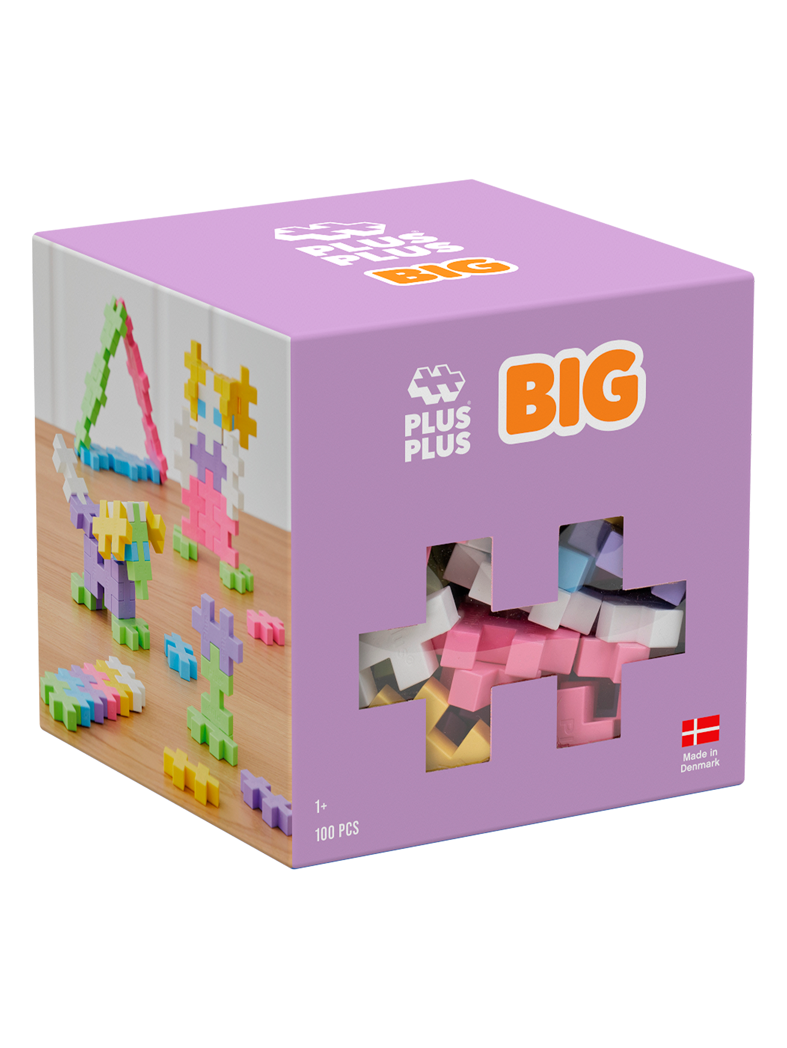 BIG Pastel Colour Mix - 100 pcs